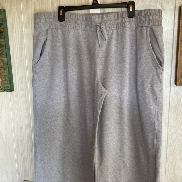 AnyBody Soft Gray Casual Pants - Picture 2 of 8